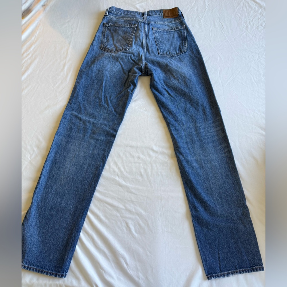Denim Forum Straight Blue Jeans